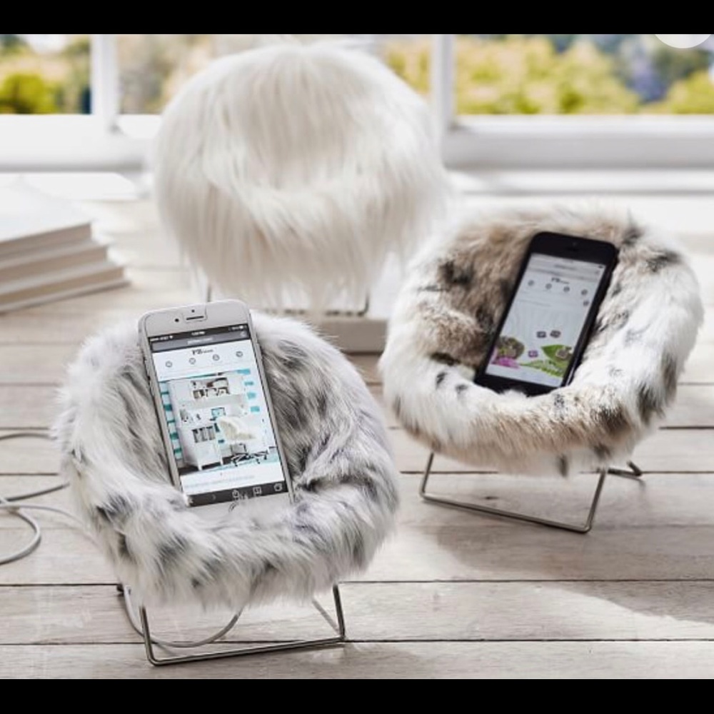 Pottery Barn hang around phone chair